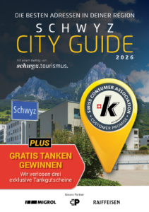 Titelseite: City Guide SCHWYZ