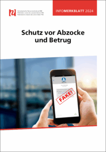 Titelseite: Merkblatt