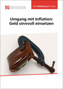 Titelseite: Merkblatt