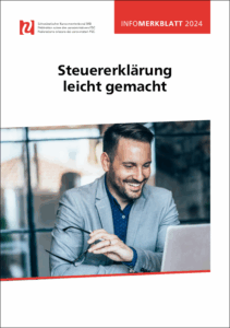 Titelseite: Merkblatt