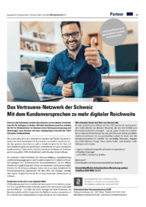 Titelseite: Kundenversprechen